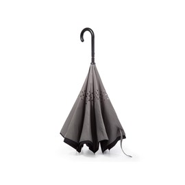 Totes Auto Reverse Close Windproof Stick Inbrella with Water Repellent Protection