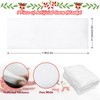 Pextian Christmas Fake Snow Blanket Roll, 7.9 × 2.6 ft