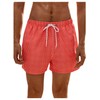 SHENHE Men's Gingham Plaid Swim Trunks Drawstring Hawaiian Surfing Beach