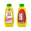 Koops' Organic Yellow Mustard, 325mL, Certified Organic, Gluten-Free, Vegan, Kosher,