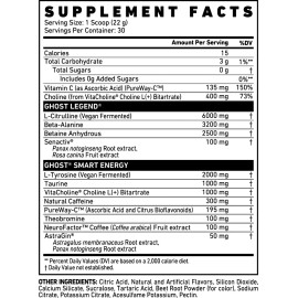 Ghost Legend V4 30 Serv Beta Alanina Citrulina Pre-entreno Sabor Sonic Cherry