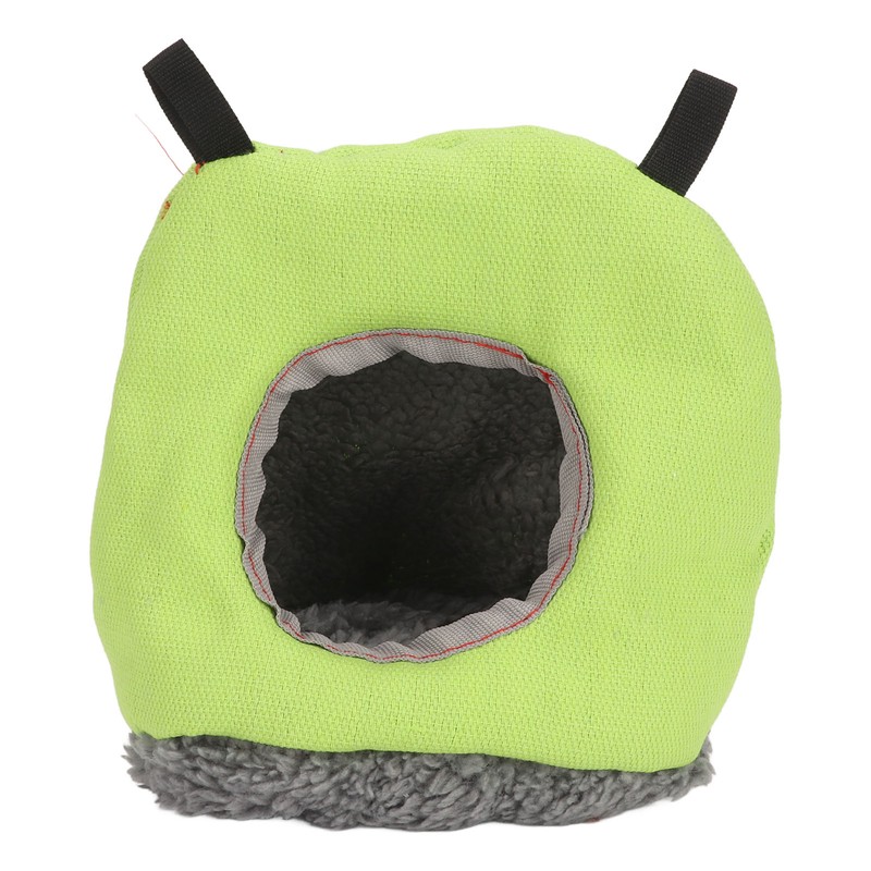 Warm Bird Hammock Round Foldable Soft Plush Winter Bird Swing