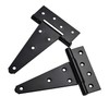 T-Hinges 6" - 2 Pack - Powder Coated Black -