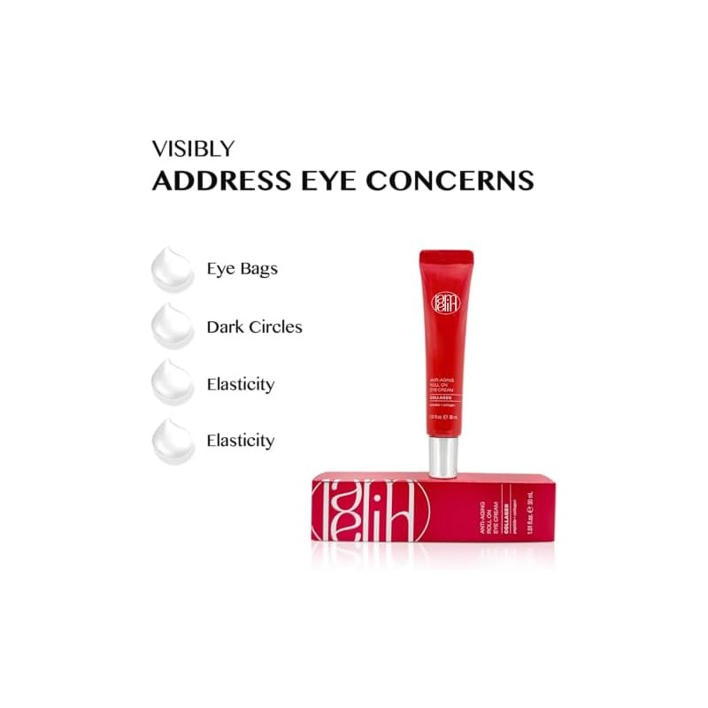 Lamelin Anti Aging Roll On Eye Cream Collagen (Crema para