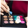 BIUDECO Eyeshadow Pressing Stamper Blusher Pressing Tool Portable Easy to