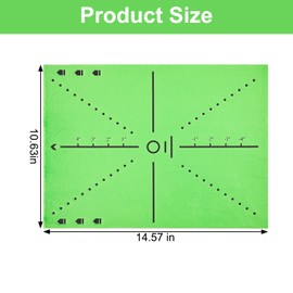 Z ZONAMA Golf Hitting Mat, Replacement Mat for Golf Practice Mat for Swing Path Feedback, Golf Training Mats for Indoor Outdoor Driving Chipping Practice, Golf Gifts for Men and Women