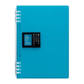 キングジム(Kingjim) King Jim 9854TTE Miss Ring Notebook, Tefline, A5, Light Blue