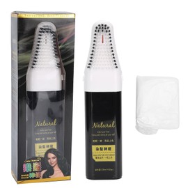 100ml Hair Coloring Dyeing Kit Hair Dye Cream Brush Comb Gloves Earmuffs Cape SetBurgundy