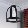 Livex Lighting 1 Lt Textured Black Pendant