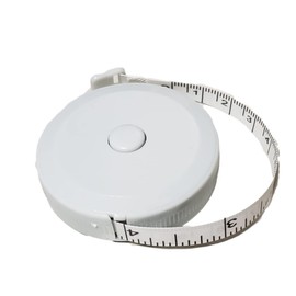 AVILMORE Measuring Tape Measure 6.6 ft (2 m) for Sewing and Dressmaking, Handicrafts, Tape Measure Double-Sided Scale 200cm 79inch Bust Measurement Inch Measure Clothing Tape Measure Auto Measure with