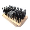 Dapping Set Punches & Block Steel Forming 24 pc for