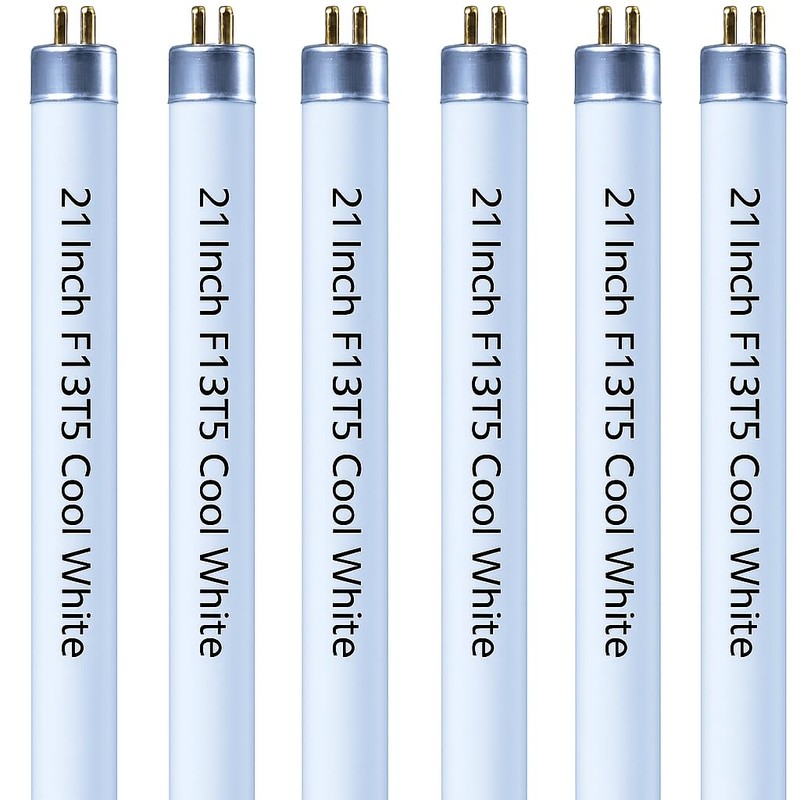 BULBMASTER F13T5/CW Fluorescent Bulbs 21 Inch 13 Watt T5 Fluorescent