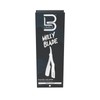 L3VEL3™ Milly Clutch Razor Holder - Frost White Stainless Stainless