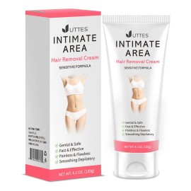 Crema Depilatoria Íntima/privada Para Mujeres, Para Vello No