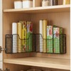2 Pack Aluminum Foil Organizer, Foil and Plastic Wrap Organizer,