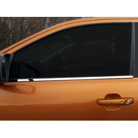 QAA is Compatible with 2019-2020 Ford Ranger 2 Piece Stainless Window Sill Trim Set WS59348