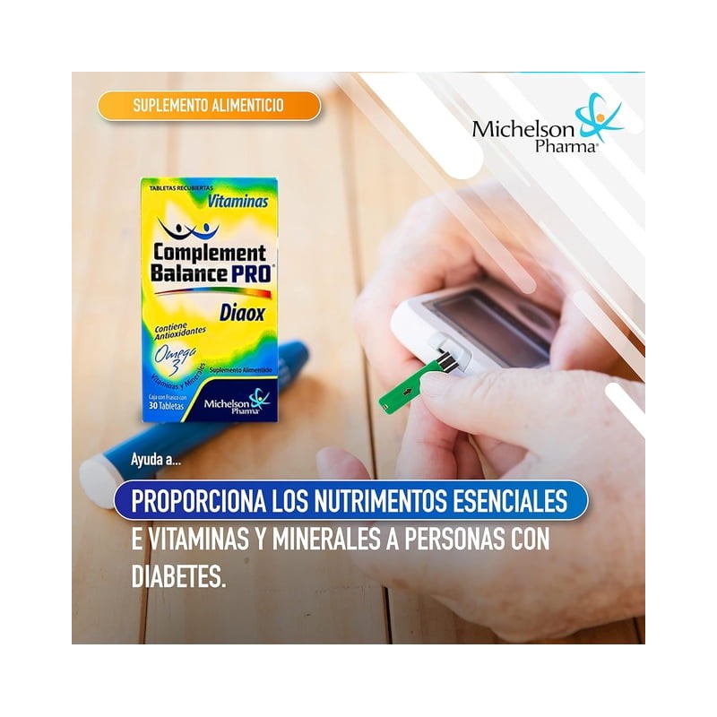 DIAOX - magnesio y omega 3, adicionado con vitaminas y