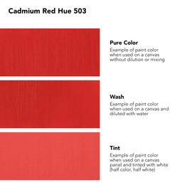 Daler Rowney Georgian Water Mixable Oil Paint Cadmium Red Hue 37ml Tube - Art Paints for Canvas Paper and More - Oil Painting Supplies for Artists and Students - Artist Oil Paint for Any Skill Set