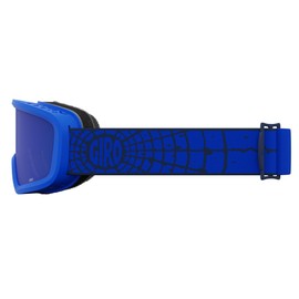 Giro Chico 2.0 Toddler Ski Goggles - Snowboard Goggles for Kids, Boys, and Girls - Trim Blue Solar Flair Strap with Grey Cobalt Lens