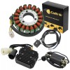 For Kawasaki Stator/Regulator Rectifier/Ignition Coil for Kawasaki KLF300 Bayou 300