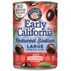 Early California Low-Sodium Medium Ripe Pitted Olives, Pack of 12,