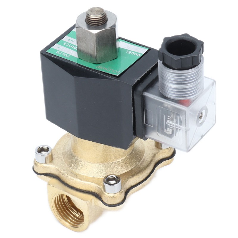 Solenoid Valve 2 Way Normally Open Brass Diaphragm Type Tools