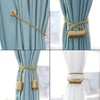 OCIOLI 2 Pack Magnetic Curtain Tiebacks Curtain Holdbacks Curtain Tiebacks