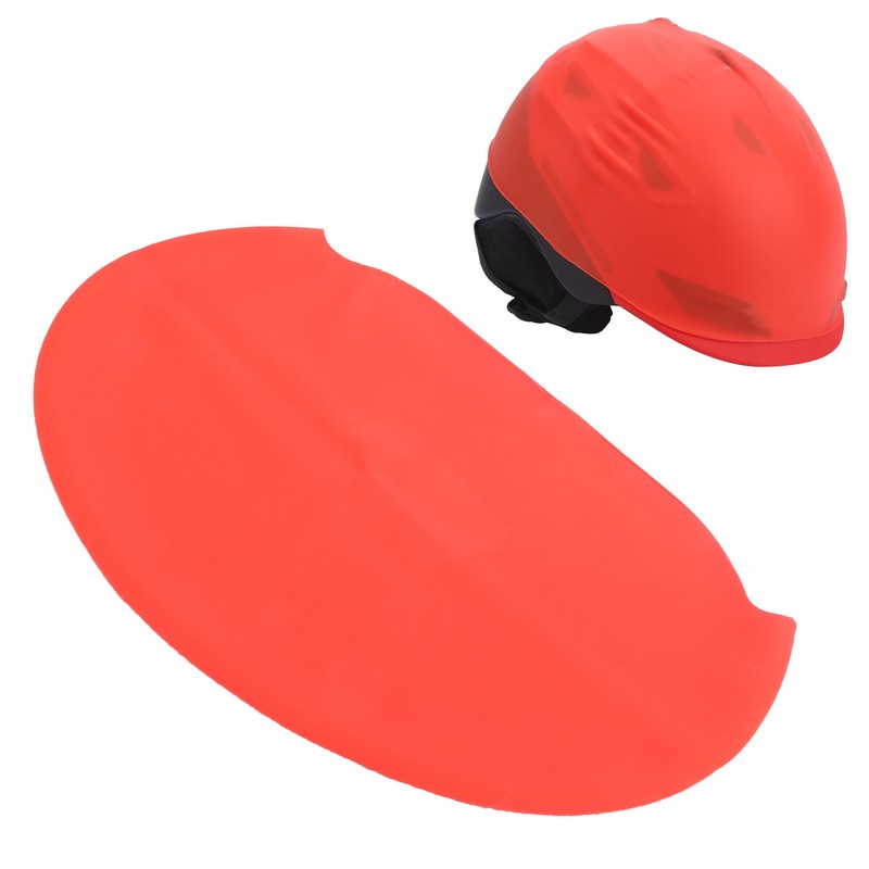 Waterproof Bike Helmet Cover Elastic Silica Gel Cycling Bicycle Helmet
