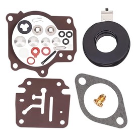 JIK Carburetor Rebuild Kit for Johnson Evinrude 18 20 25 28 30 35 40 45 48 50 55 60 65 70 75HP 392061 396701 398729