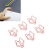 100pcs Adorable Animal Paper Clips Funny Scrapbook Paper Clips Small