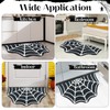 kaiolbly Halloween Spider Web Bath Mat 18 x 28 Inch