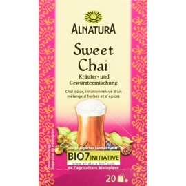 Alnatura Organic Sweet Chai Tea, 20 Bags, Pack of 6 (6 x 40 g)