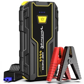 Car Jump Starter, 2000A Battery Jumper Starter Portable (Engines up to 7.0L Gas / 5.5L Diesel) 12V, Car Battery Charger, LED Flashlight with USB Ports
