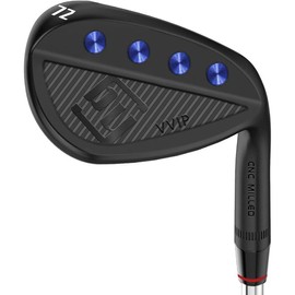 Full  Golf Wedge Set or Individual Golf Wedges 50/52/54/56/58/60 Forged Golf Gap Wedge Sand Wedge Lob Wedge Golf Clubs Milled - Colour: Black 72 Degree, Size: 72 Degree