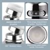 Upgraded 2021 Srmsvyd Movable Kitchen Faucet Head 360 Rotatable Sprayer