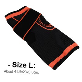 iplusmile 1pc Breathable Elbow Guard Compression Sleeve for Outdoor Sports Professional Arm Support for Climbing Cycling Running and Fitness Orange