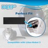 HQRP 6-Pack Carbon Filters Compatible with Litter-Robot 3 Cat Litter