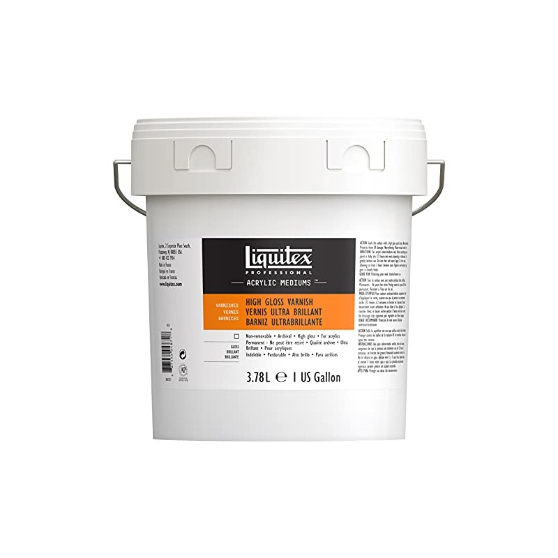 Liquitex Professional High Gloss Varnish, 3.78L (gallon/128-oz)