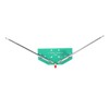 V Dipole Antenna SMA Female Interface Telescopic Antenna 78M‑415MHz FM