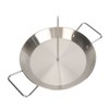 Vertical Skewer Screw Grill Pan Stainless Steel Removable Brazilian Vertical