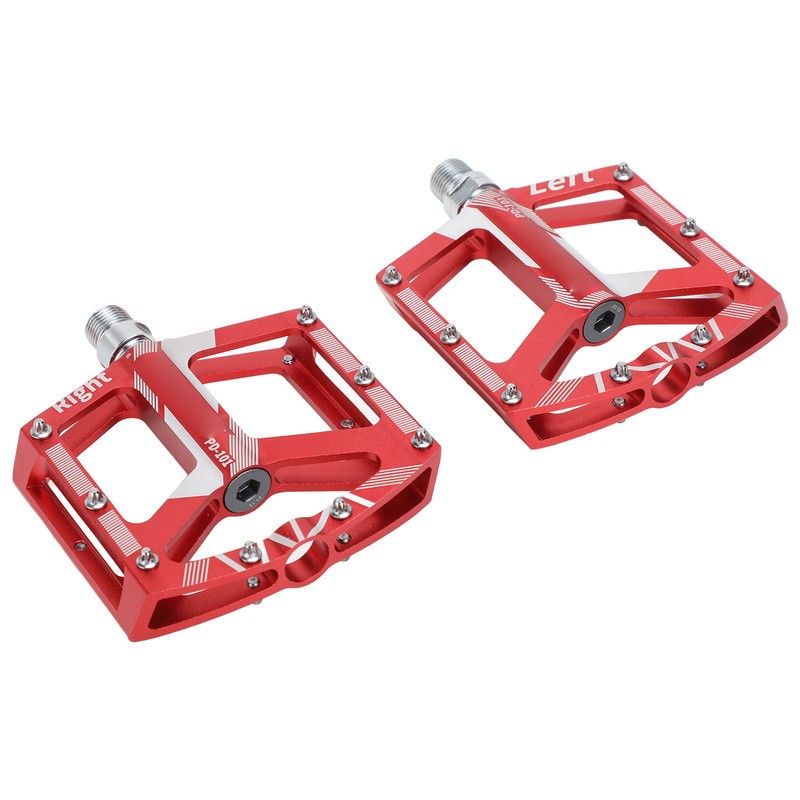 2PCS Universal Mountain Bike Pedal Replacement Non Slip CNC Aluminum