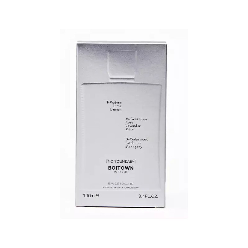 BOITOWN Fragrance| No Boundary Eau de Toilette 3.4 Oz100MLMen