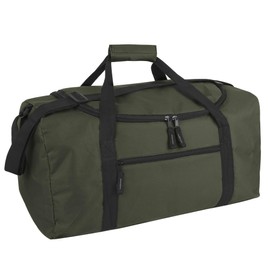 20 Inch, 40 Liter Duffel Bag for Men, Women Travel Weekender Overnight Carry-on Shoulder Duffel Tote Bag (Green)