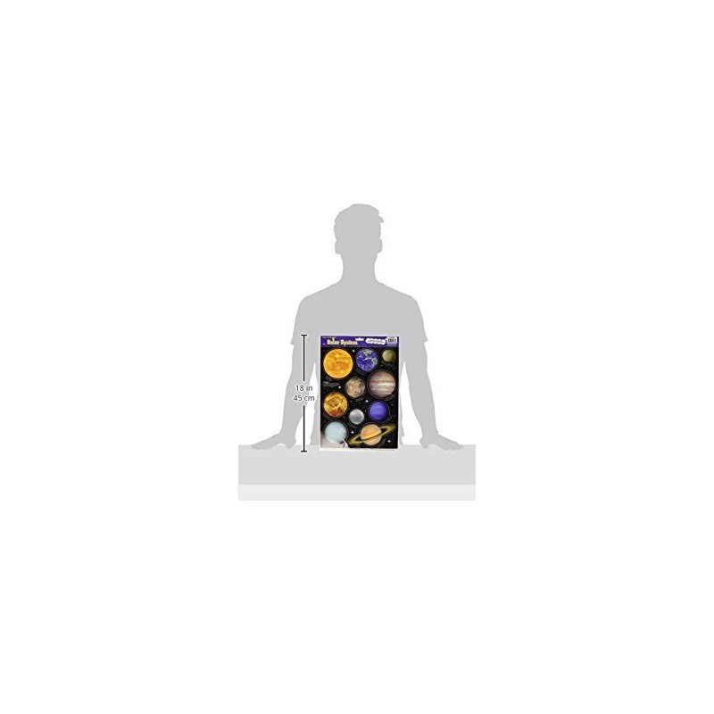 Solar System Peel 'N Place Party Accessory (1 count) (10/Sh)