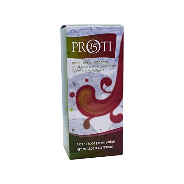 Proti Fit Green Tea Cranberry Gel Concentrate Ideal Protein Compatible