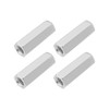 Create idea 4pcs M10 Right Thread Turnbuckle Nut 304 Stainless