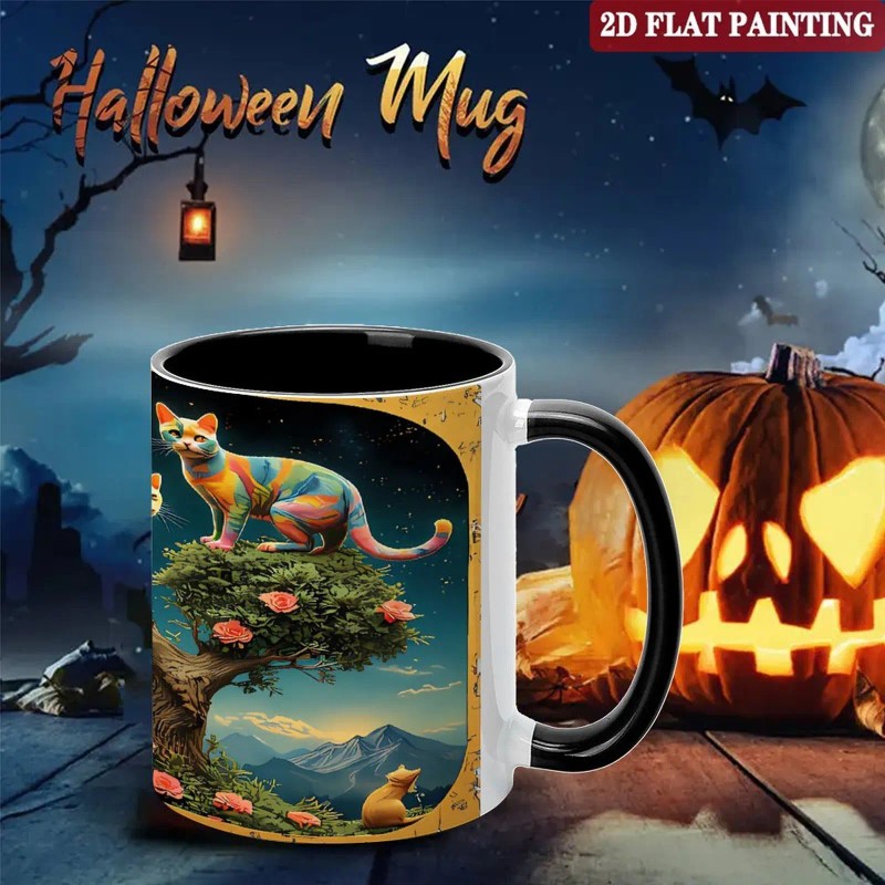 Custom References 11oz Ceramic Mug Availablecapacity: 11 oz, color: White