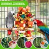 Bird Toys, Large Bird Parrot Chewing Toy Natural Corn Cob