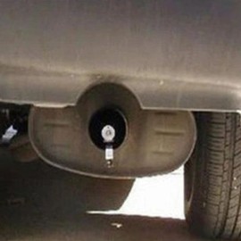 Turbo Whistle Silver Motorcycle Alarm Exhaust Muffler Silencer / 터보휘슬실버 오토바이 경보음 배기구 머플러 소음기