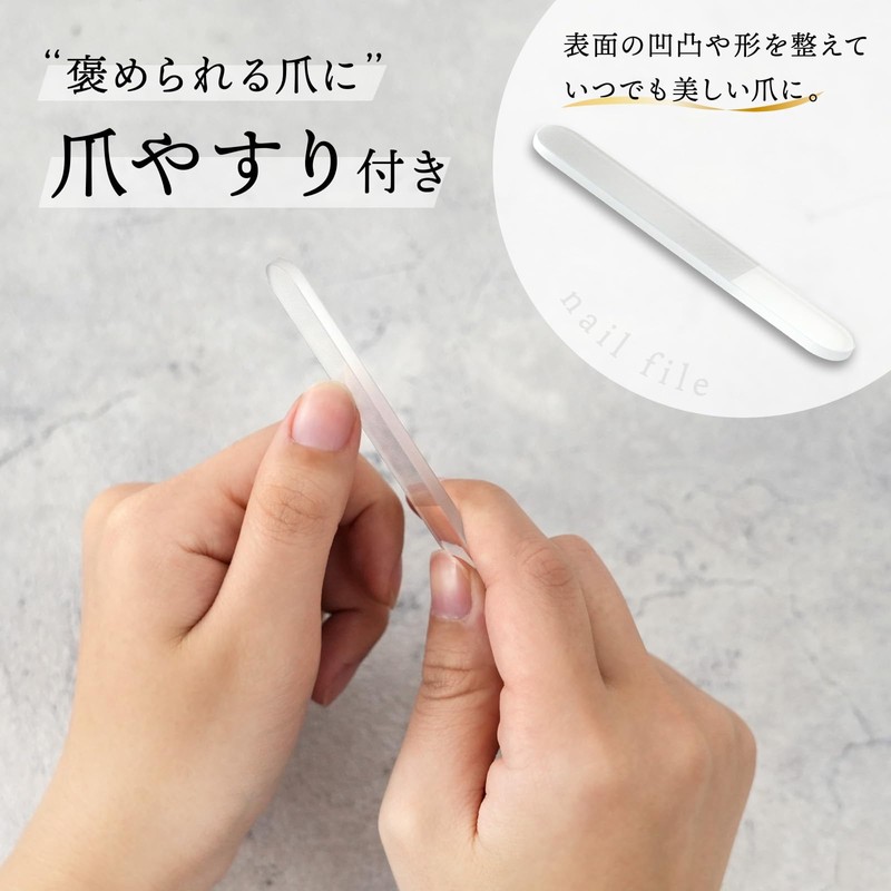 créer Nail Clippers, No Splattering, Nail File Included, Stainless Steel,